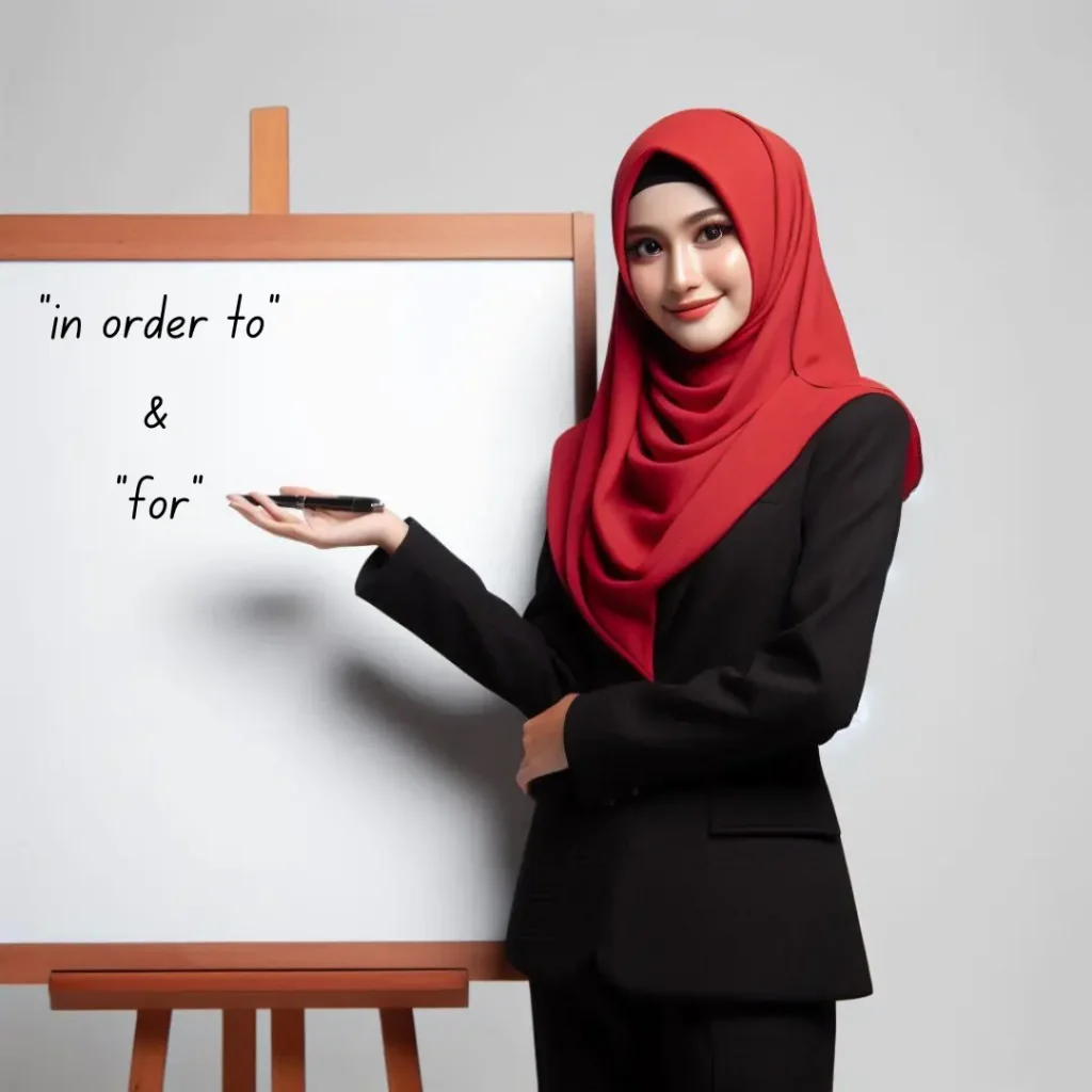 Menyatakan Tujuan dengan “In Order To” dan “For”