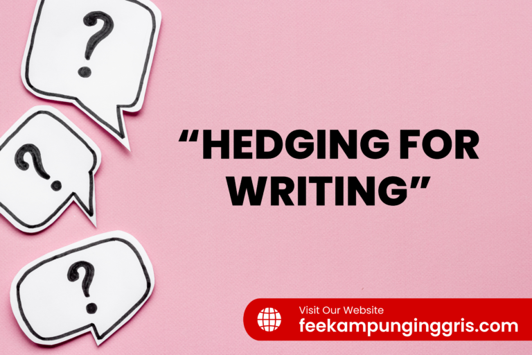 Hedging for writing